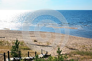 Baltic landscape with sandy beach, Balta kapa - Saulkrasti Ã¢â¬â L